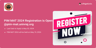 PIM MAT 2024 Registration Open @pim-mat.univraj.org; Apply till May 2